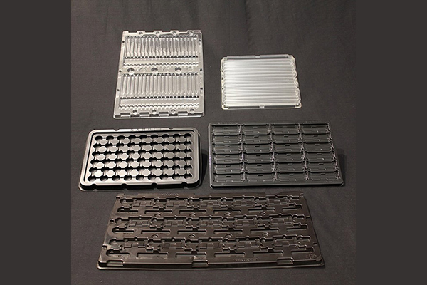 Molded Plastic Tray for Components & Electronic Devices